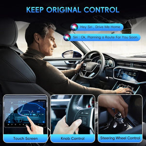 2 az 1 - ben Wireless CarPlay és Android Auto Adapter – Vezeték nélküli autós kapcsolat egyszerűen - BShopy
