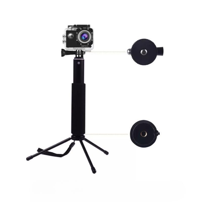 APEMAN SS150 Bluetooth Selfie Bot és Állvány - Hordozható Tripod kamerához - BShopyAPEMAN selfie botkamerás kiegészítőmobil tartó selfie botB06Y4QCVG4 - N_3