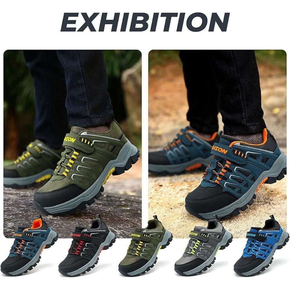 ASHION túracipő gyerekeknek 31 - es (kék - narancs) - BShopyX001EMO24V_5