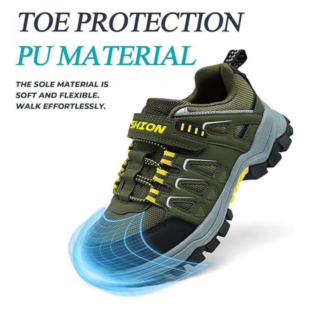 ASHION Túracipő Gyerekeknek 31 - es (Sötétzöld) - BShopyX001EMM243_1