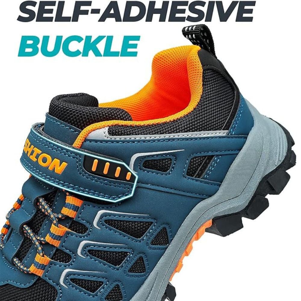 ASHION túracipő gyerekeknek 33 - as (kék - narancs) - BShopyX001EMM25R_2