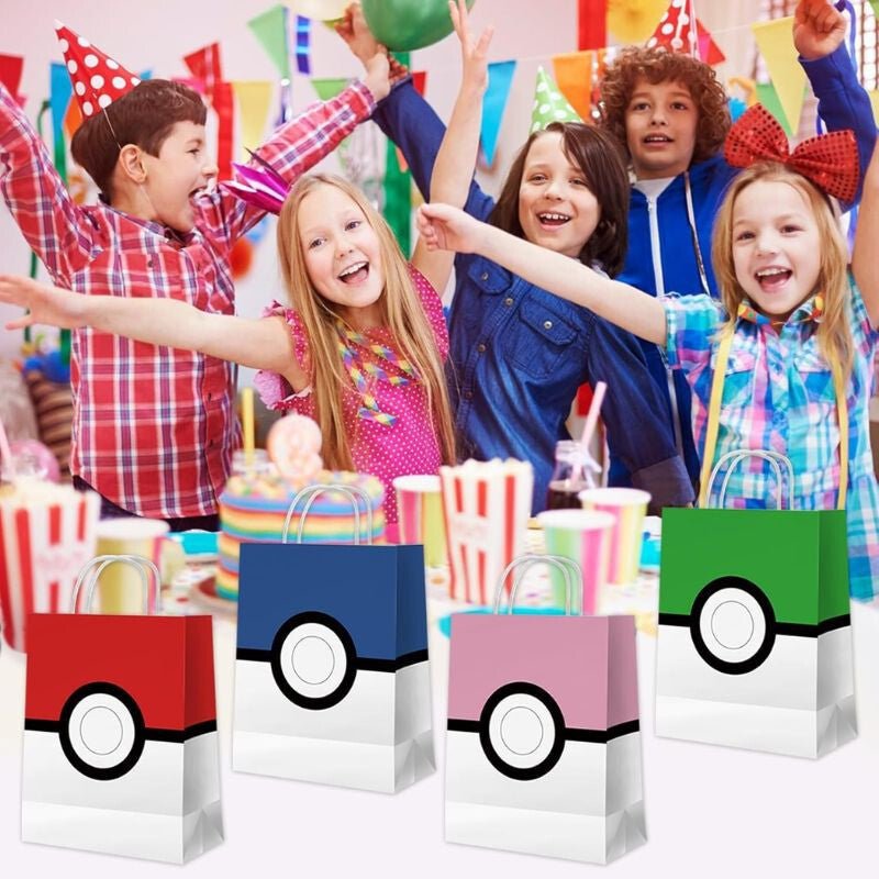 Azyre 16 darabos Pokemon Labda Témájú Születésnapi Ajándéktáska Készlet Gyerekeknek - BShopyX001QMBH4H_4