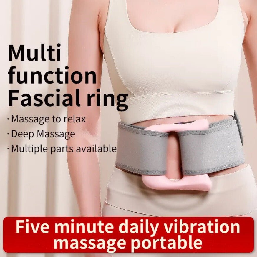 BLux Hordozható Elektromos Izomstimulátor Masszírozó - Vibrációs Kézi Masszázseszköz (Rózsaszín) - BShopyBS1004_3