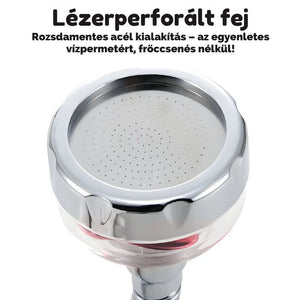 Blux Turbó Ventilátoros Víztakarékos Csapfej – 360° Forgatható Magasnyomású Perlátor - BShopy