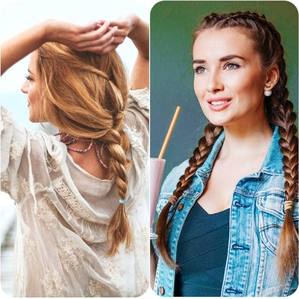 Dadabig 400 db Mini Hajgumi Szett - Puha, Varratmentes, 22 Színben - BShopyX0012QZ9TB_5