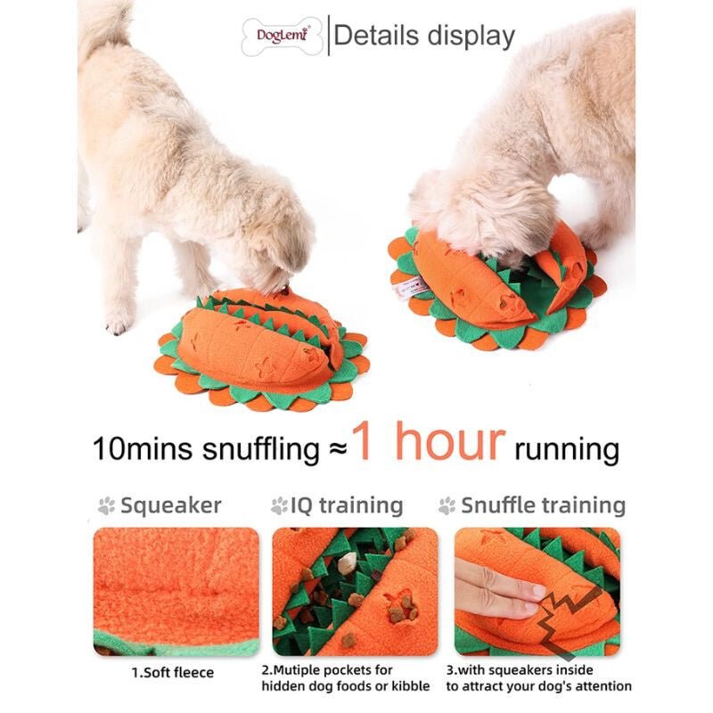 Doglemi Chomper Design Interaktív Kisállat Játék Kutyáknak - Narancssárga - BShopy6932205266469_3