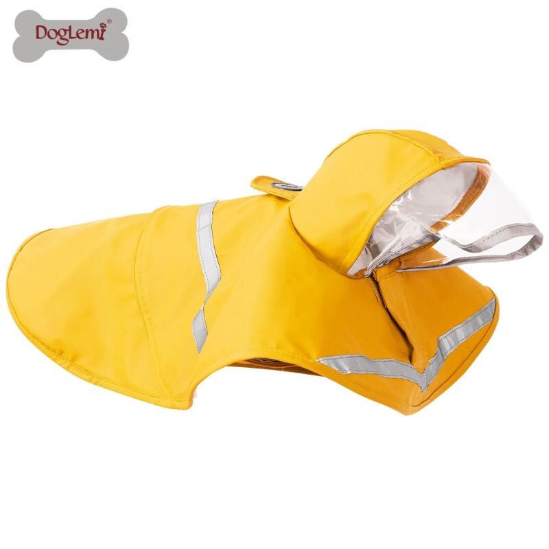 Doglemi S Méretű Esőkabát Kistestű Kutyáknak - Sárga - BShopy6932205246331_1