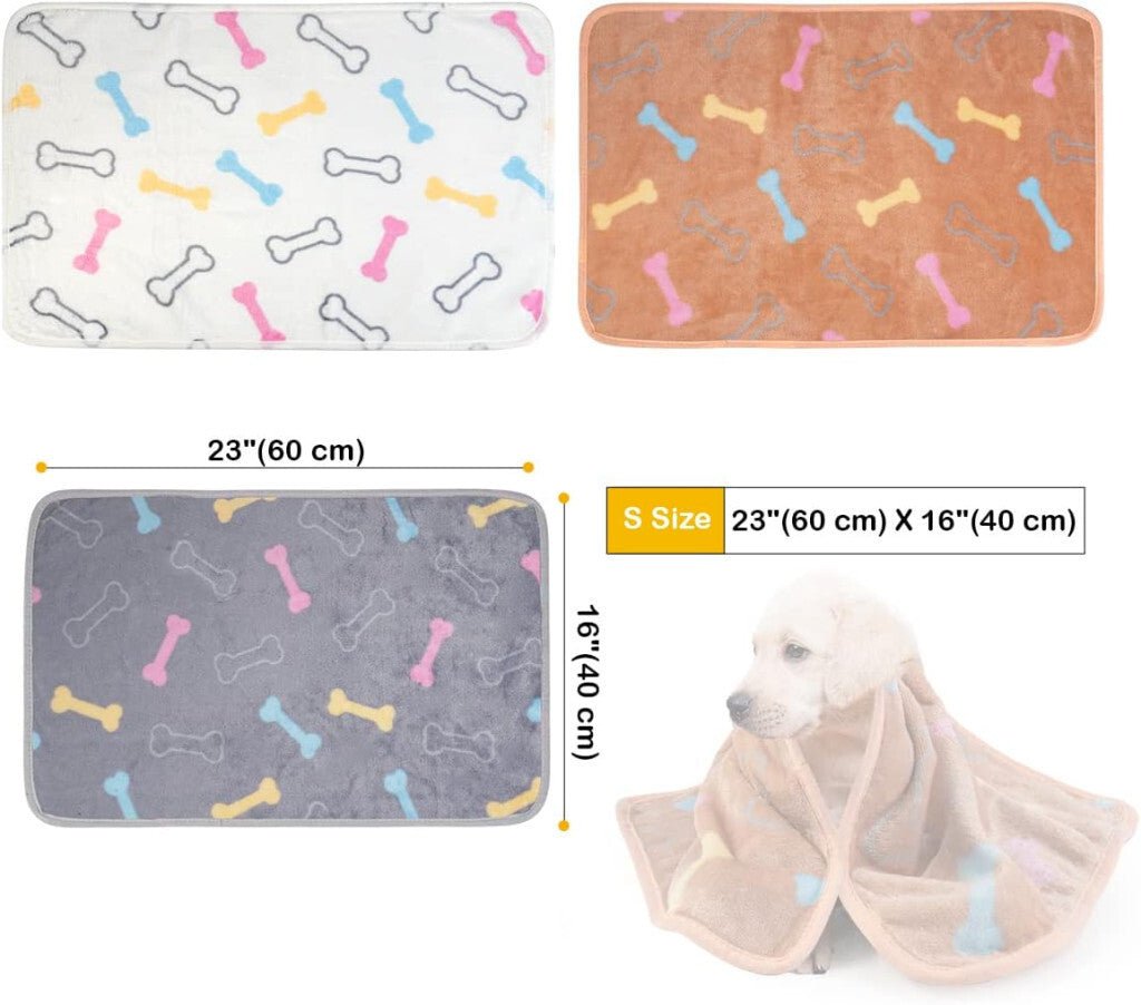 Dono Puha Kisállat - és Kanapétakaró 3db Fehér/Szürke/Barna M 76x52cm - BShopyX001O6LHYP_4