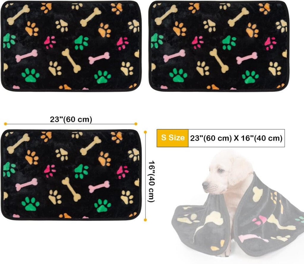 Dono Puha Kisállat - és Kanapétakaró 3db Fekete L 105x72cm - BShopyX001O6K1RJ_2