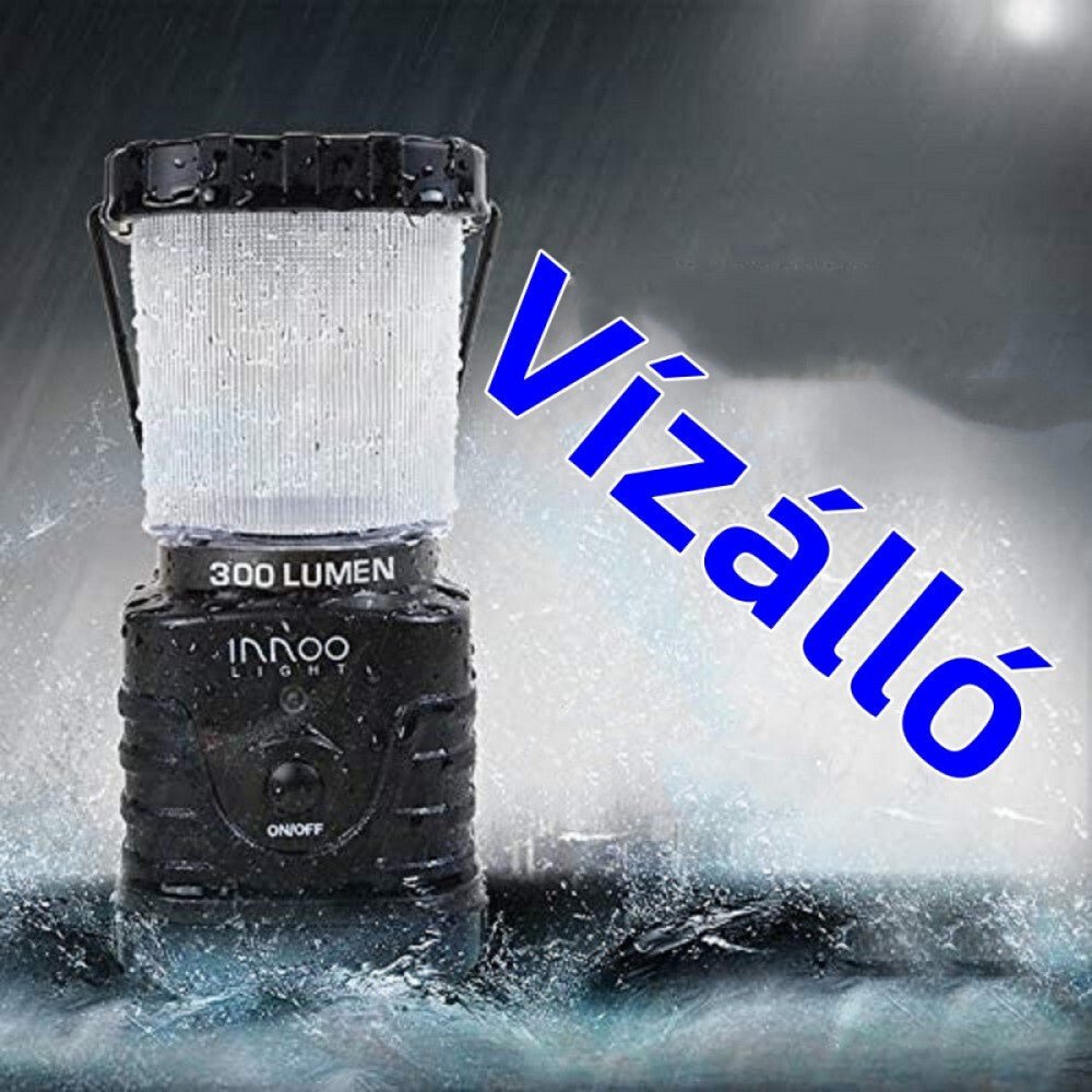 Innoo 300 Lumenes Kempinglámpa - Hordozható, Kültéri Világítás - BShopyX000KGCZ69_2