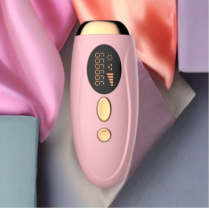 IPL Szőrtelenítő Készülék Otthoni Használatra - Rózsaszín - Bronz, 5 Erősségi Fokozat - BShopyX001PINK001_3