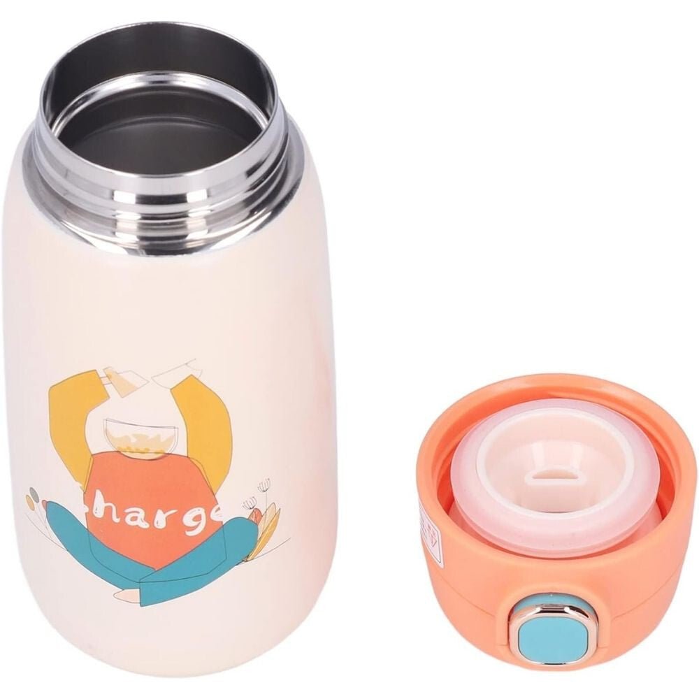 KADIMENDIUM mintás vákuum palack (narancs) - BShopy