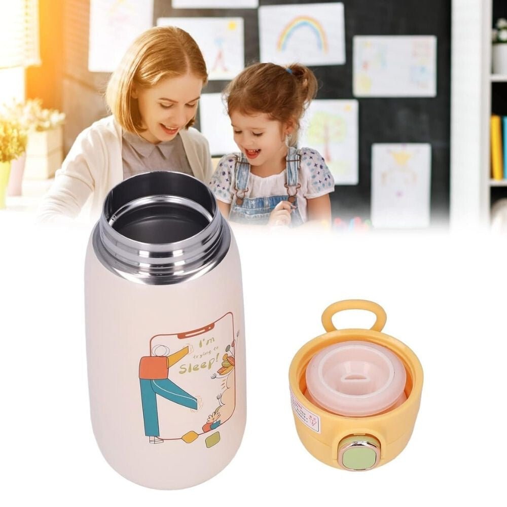 KADIMENDIUM mintás vákuum palack (sárga) - BShopy