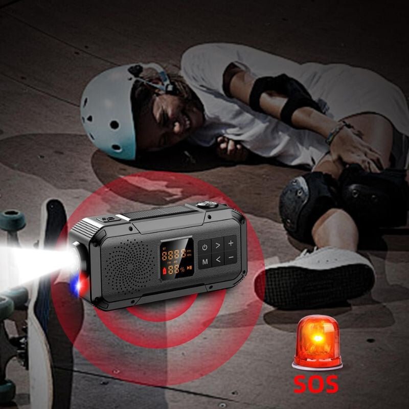 Kayinow Multifunkciós Rádió - Fekete - BShopy