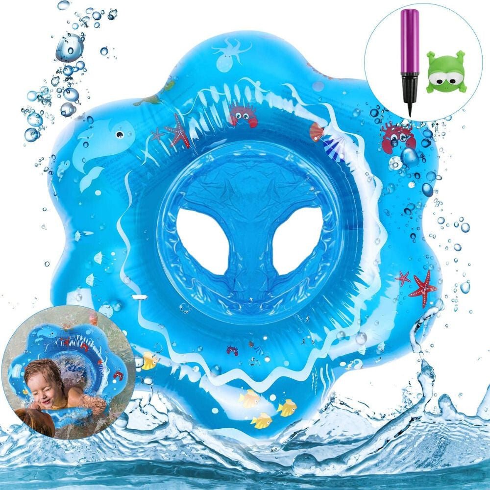 Magicfun Gyermek Úszógumi 66 cm, Pumpával - PVC, Békajátékkal - BShopyX00161RSYV_2