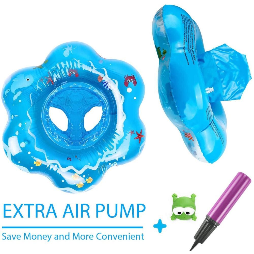 Magicfun Gyermek Úszógumi 66 cm, Pumpával - PVC, Békajátékkal - BShopyX00161RSYV_1