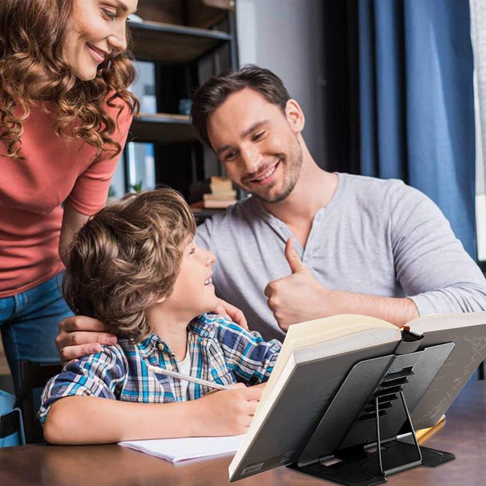 MEISHANG Hordozható Könyvtartó (Fekete) - BShopyX001BTMP41_4