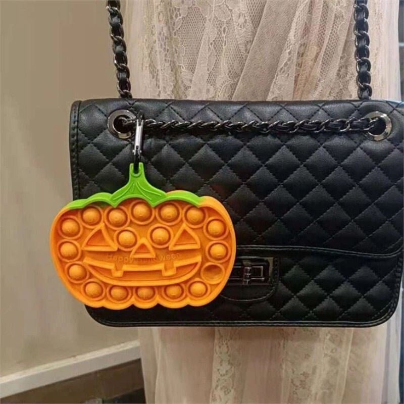 Milestar Pop It Stresszoldó Játék - Halloween Tök, Kicsi (13,5×11 cm) - BShopy6923292220281_2
