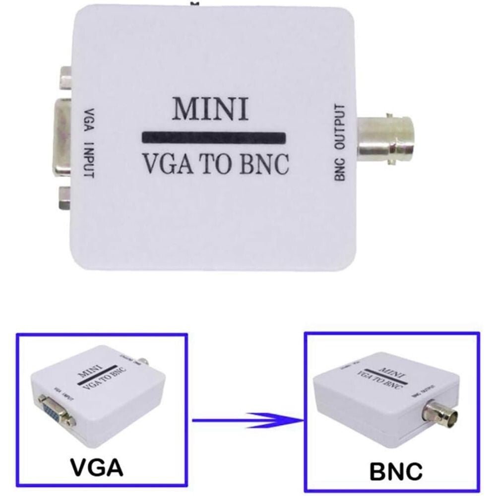 MINTATA2019 Mini VGA/BNC Videókonverter Doboz, Videó Átalakító Adapter - BShopyX0019I0XJD_1