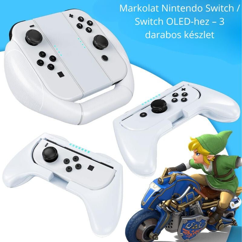 Mooroer Joy - Con Markolat És Versenykormány 3 db - Fehér - BShopyX001TX8GCJ_6