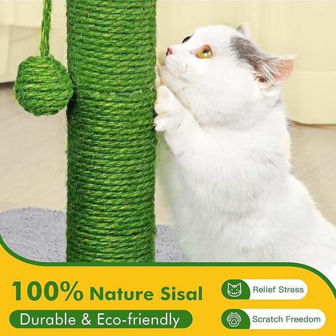 Morapets Kaktusz Alakú Macska Kaparófa - 83 cm magas - BShopyX001ANRPE3_3