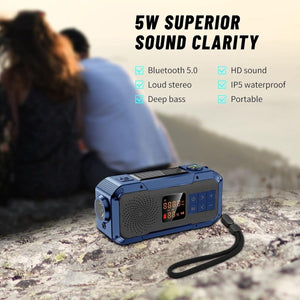 Multifunktionsradio – Bluetooth, Powerbank und Notlicht - BShopy