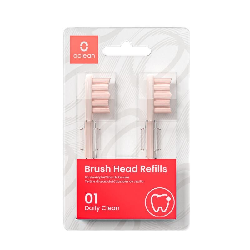 Oclean Standard Fogkefe PĂłtfej â 2 Db, RĂłzsaszĂn (Xiaomi/Oclean Kompatibilis) - BShopy