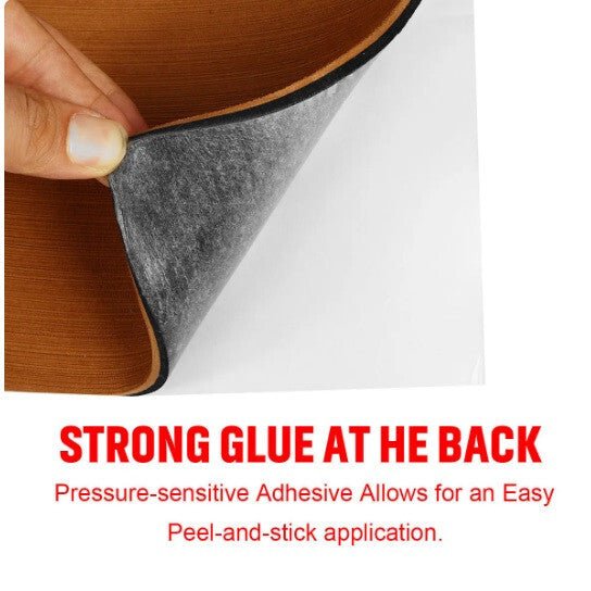 Öntapadós EVA Hajópadló Burkolólap 2400x900x6 mm - Világosbarna Teak Minta, Csúszásmentes, Vízálló - BShopy921044291236_2