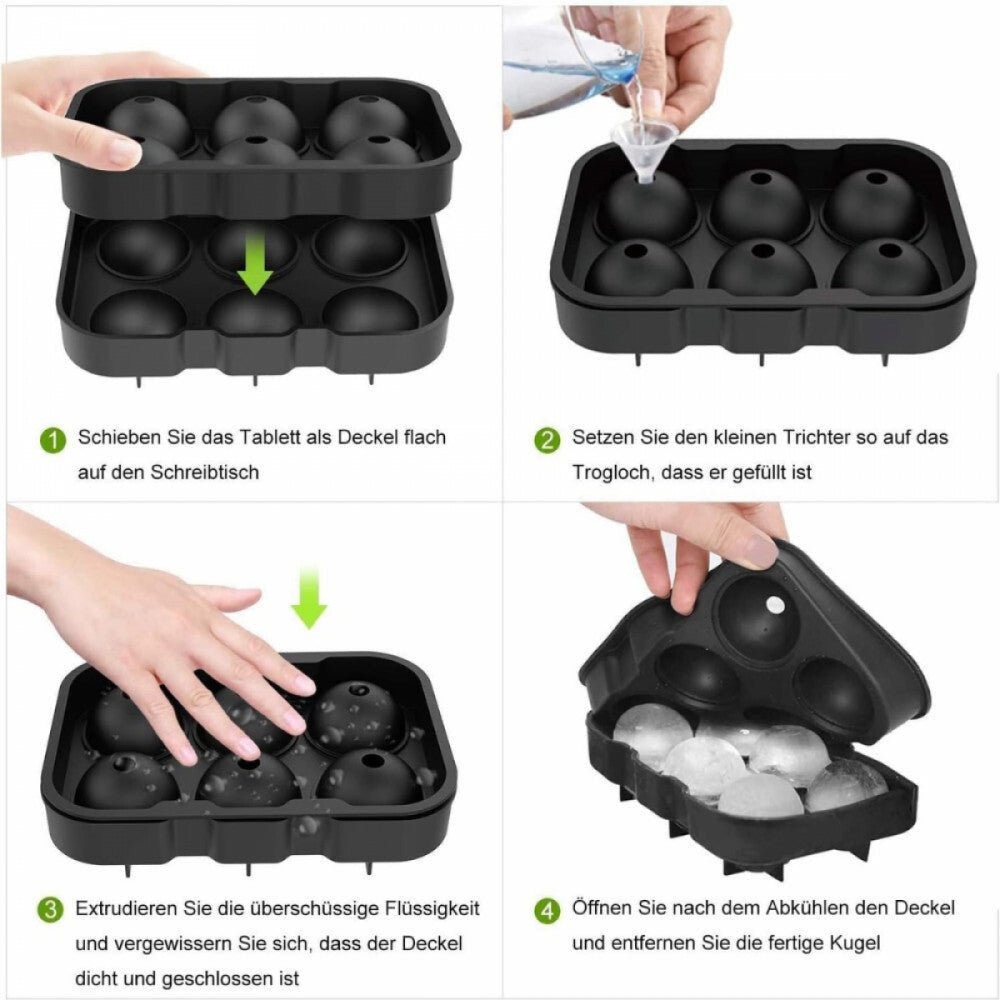 Rymall Szilikon Jégkocka Forma Szett – 3 db, Tartós és Könnyen Használható - BShopyX001HUNHW3_6