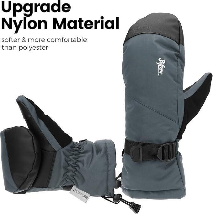 Sefzone Felnőtt Érintőképernyős Téli Vízálló Egyujjas Síkesztyű M - BShopyG5572 - POA9899837_1