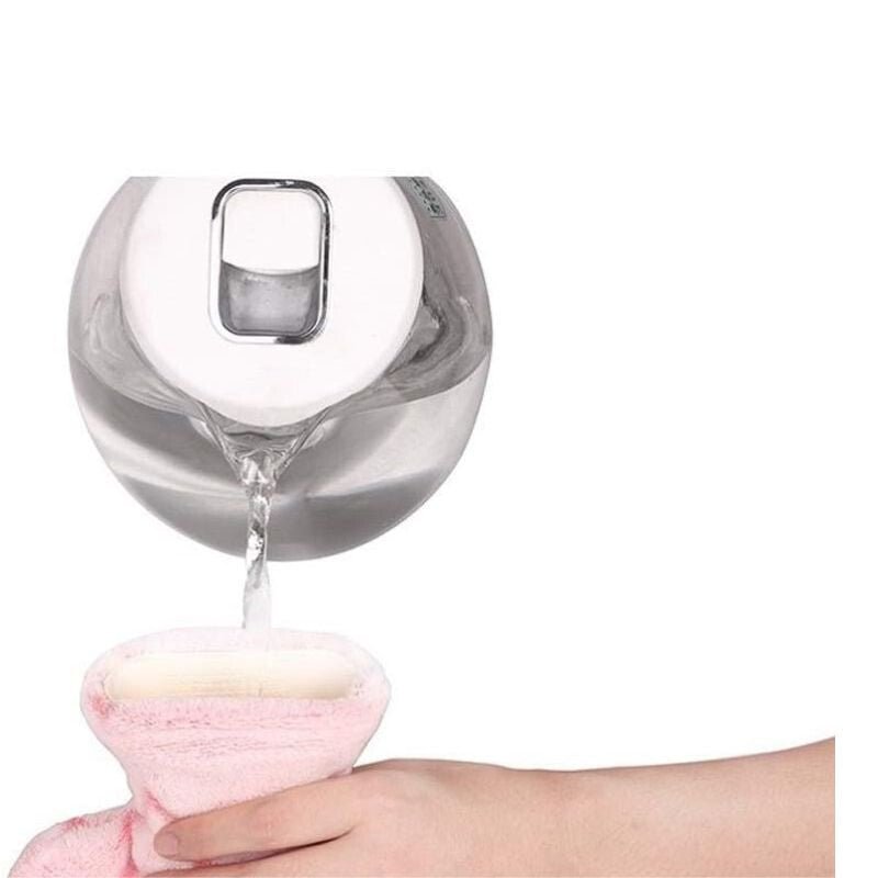 SEPTAM Szívecskés Melegítő Kulacs - 1 L, Puha Plüss Borítással - BShopyX001FIUXW9_2