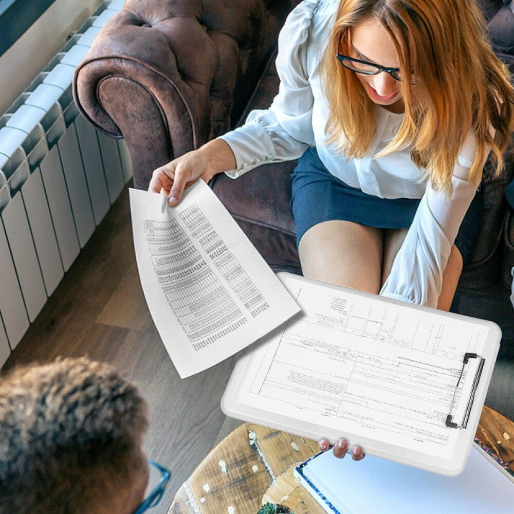 Sithon A4 Irattartó és Vágólap - Praktikus Irodai Mappa Dokumentumokhoz - BShopyX001FI4CG7_5