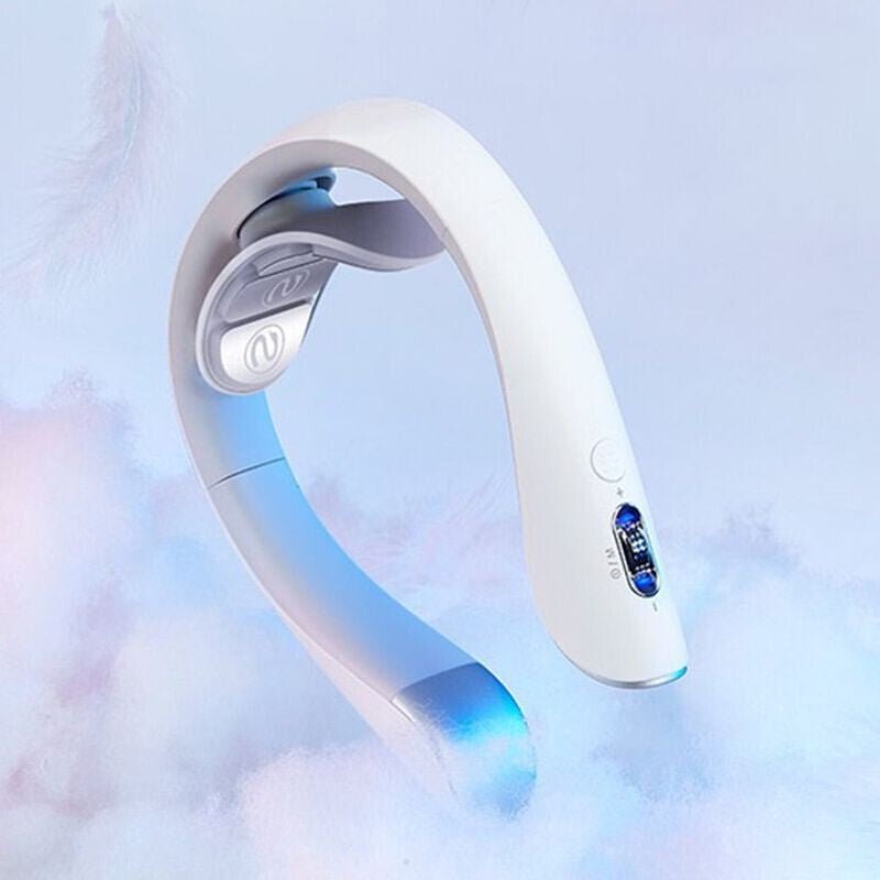 SKG K5 Pro Mikroáramos Nyakmasszírozó – Fehér, Rezgés + Meleg, TENS - BShopy6944527436970_4