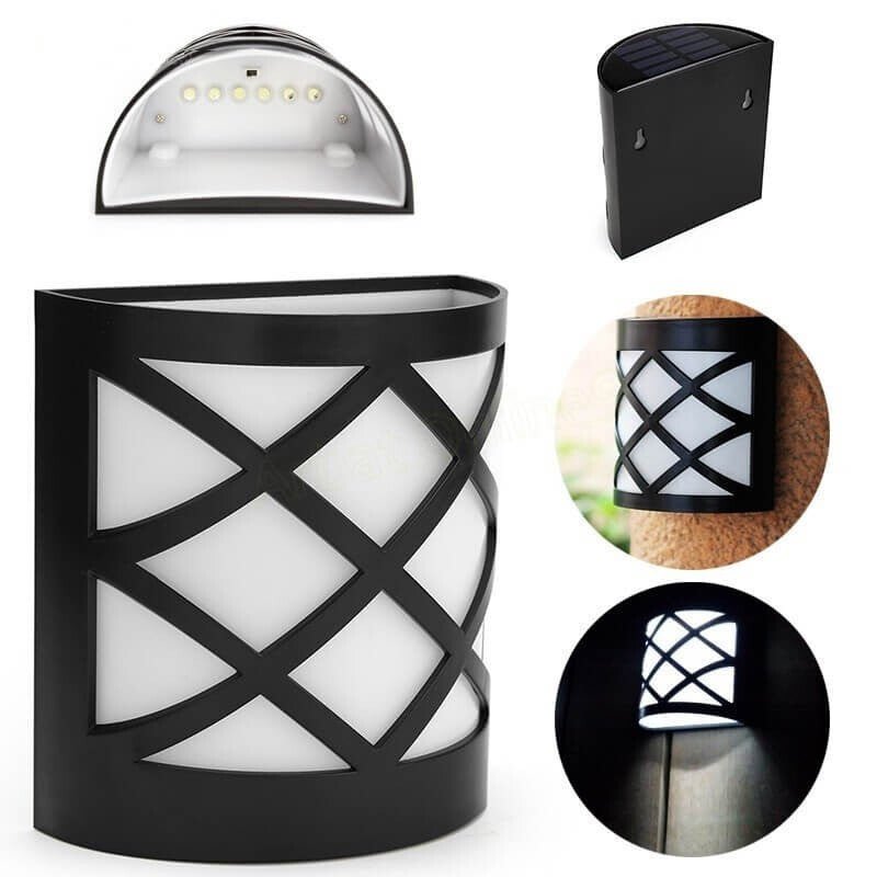 SOLAR Napelemes Kerti Falra Szerelhető Dekorlámpa - BShopySYYJ586AB_1