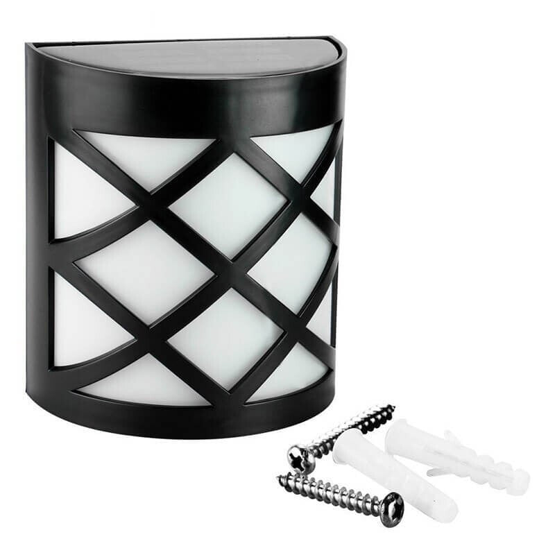 SOLAR Napelemes Kerti Falra Szerelhető Dekorlámpa - BShopySYYJ586AB_2