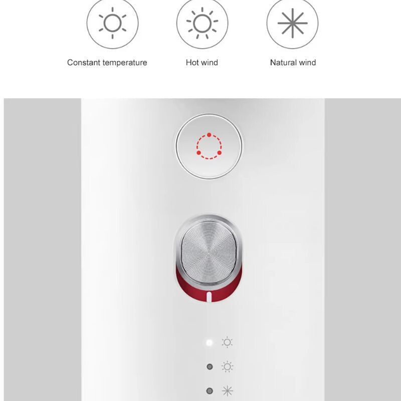 Soocas H5 Anionos Hajszárító – 1800W Gyors Hajszárítás - Piros - BShopy6970237667564_8