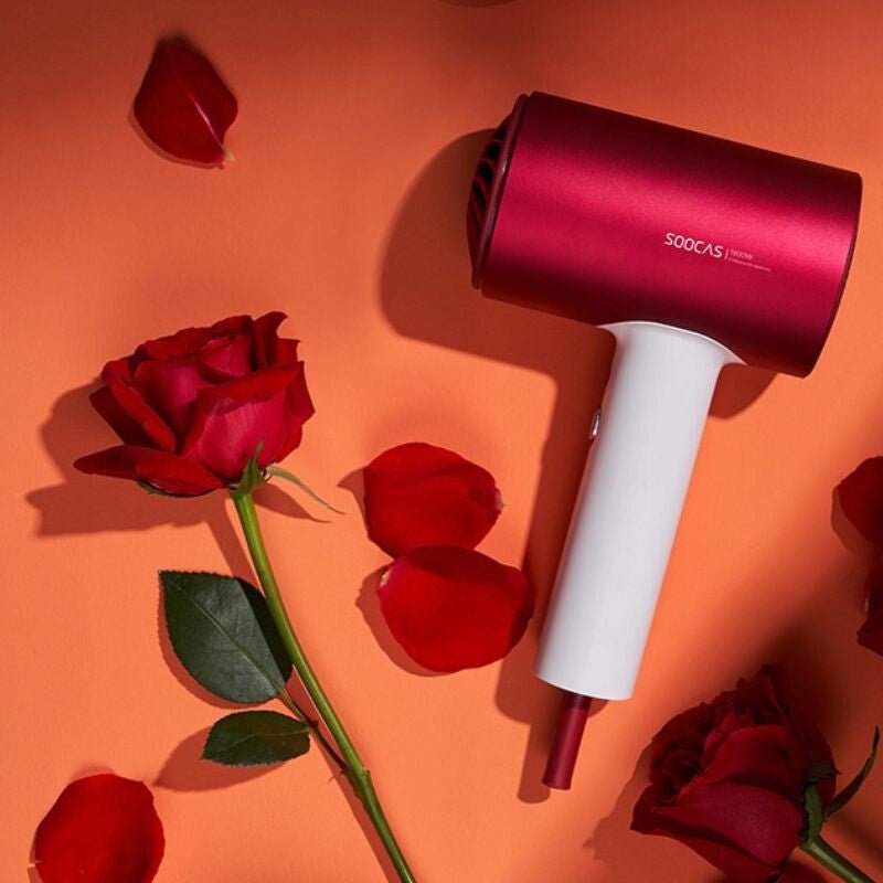 Soocas H5 Anionos Hajszárító – 1800W Gyors Hajszárítás - Piros - BShopy6970237667564_7