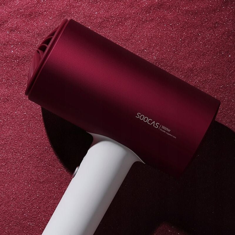 Soocas H5 Anionos Hajszárító – 1800W Gyors Hajszárítás - Piros - BShopy6970237667564_6