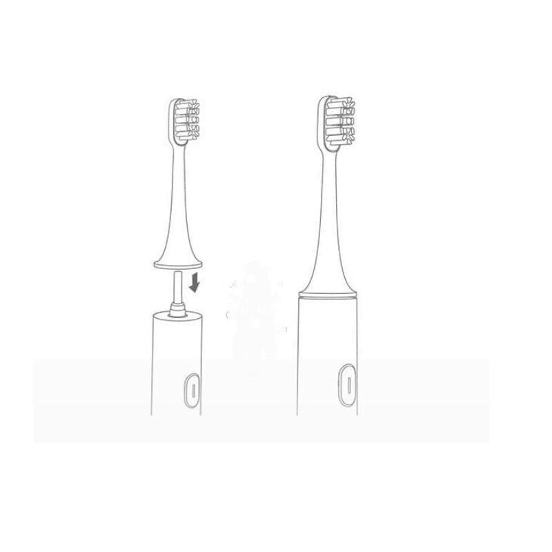 Soocas / Xiaomi Fogkefe Cserefej – Fehér, 2 Darabos Kiszerelés - BShopy6970237661234_3