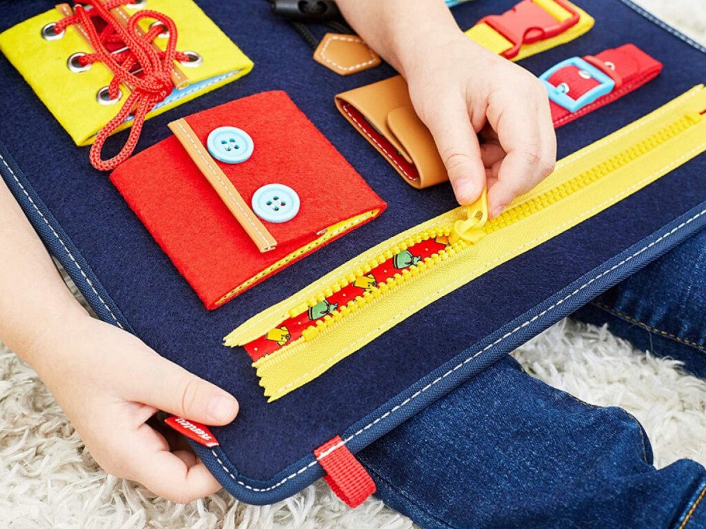 Teaisiy Montessori Oktatójáték Tábla Gyerekeknek - Készségfejlesztő Játék 1 - 4 Éveseknek - BShopyX0016MGBFH_1