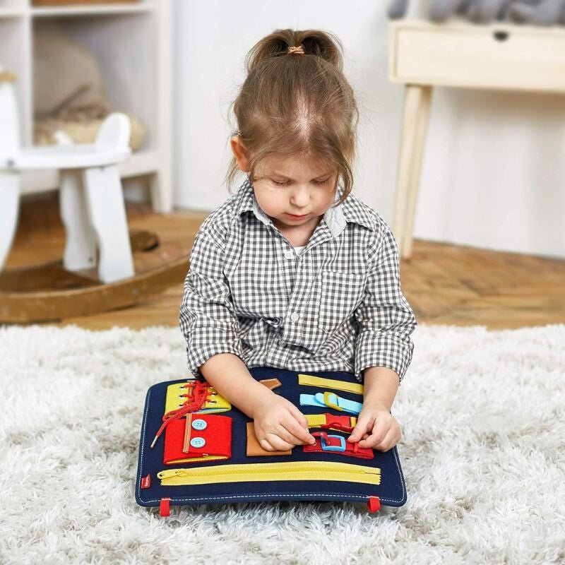 Teaisiy Montessori Oktatójáték Tábla Gyerekeknek - Készségfejlesztő Játék 1 - 4 Éveseknek - BShopyX0016MGBFH_4