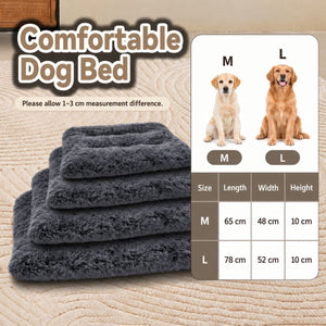 TEFOMATE kurzfloriges Plüsch-Hundebett-BShopy