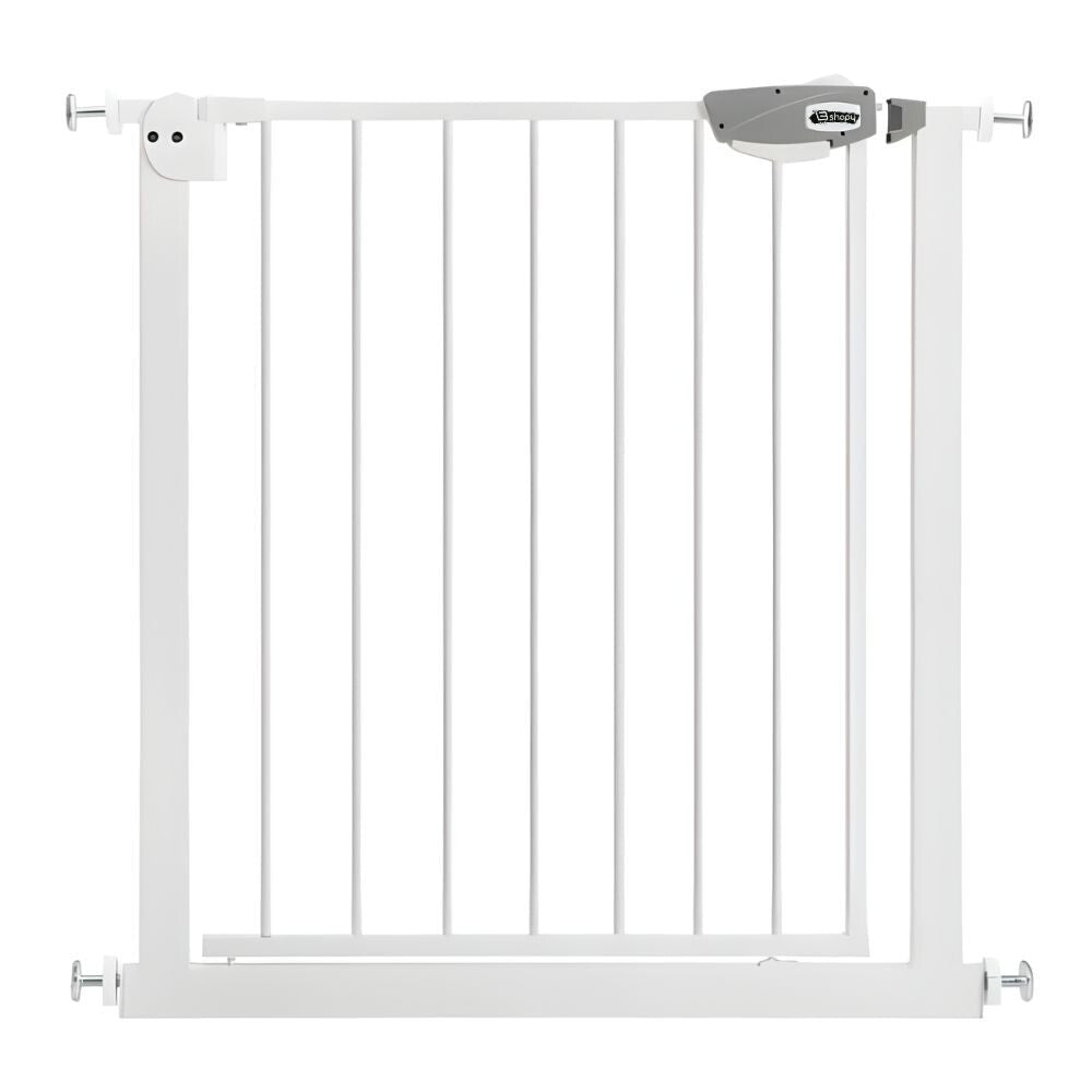 Univerzális Gyerekbiztonsági Kapu – Strapabíró Fém Kivitel, Nyomásos Rögzítés 77 - 82cm - BShopy77x82 cmajtóba szerelhető biztonsági kapubiztonsági rács gyerekeknek0104040034_0