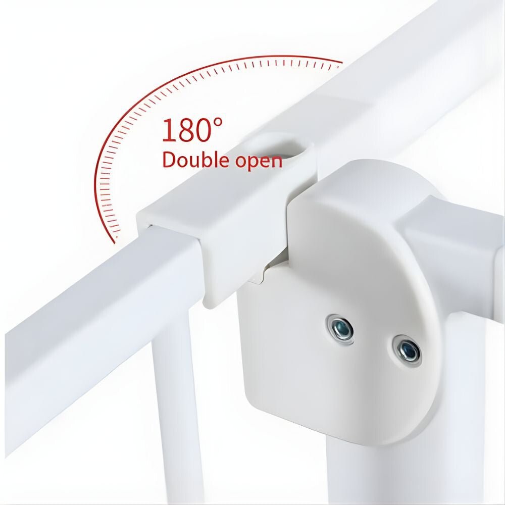 Univerzális Gyerekbiztonsági Kapu – Strapabíró Fém Kivitel, Nyomásos Rögzítés 77 - 82cm - BShopy77x82 cmajtóba szerelhető biztonsági kapubiztonsági rács gyerekeknek0104040034_3