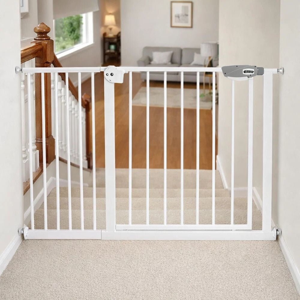Univerzális Gyerekbiztonsági Kapu Toldalék – 30 cm, Fém Kivitel, Nyomásos Rögzítéshez - BShopy30 cmbiztonsági kapu bővítőfém kapu toldalékEM20003_5
