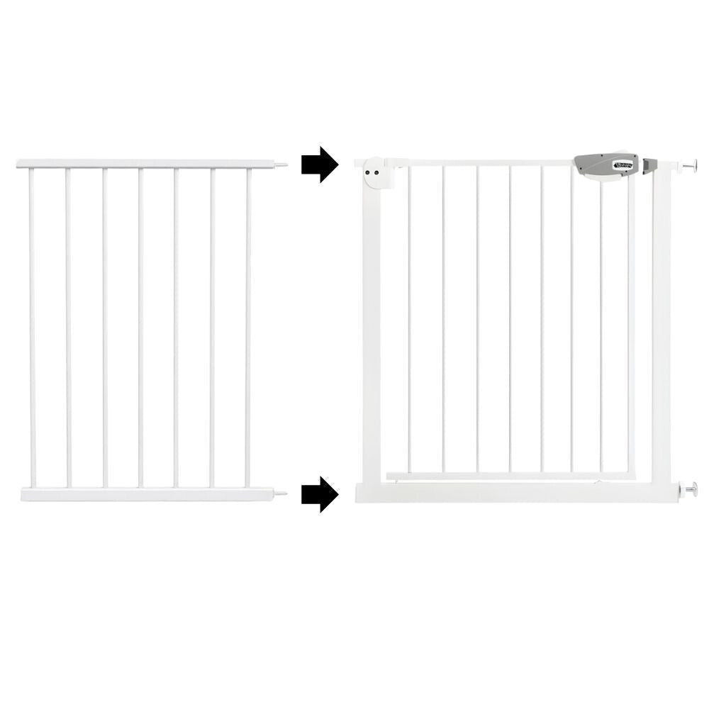 Univerzális Gyerekbiztonsági Kapu Toldalék – 45 cm, Fém Kivitel, Nyomásos Rögzítéshez - BShopy45 cm toldalékgyerekbiztonsági kapu kiegészítőkapu bővítő toldalékEM20004_1