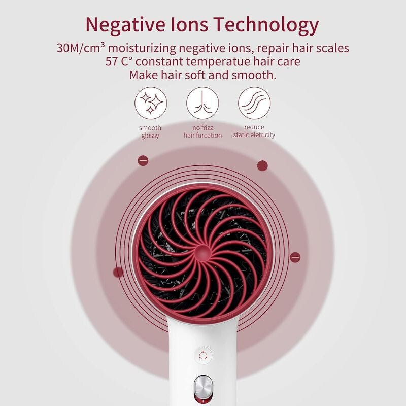 Xiaomi Soocas H5 Professzionális Hajszárító – Ezüst Színű, Hideg És Meleg Levegővel - BShopy1800 W hajszárítóezüst hajszárítóhajszárító 4 üzemmóddal6970237662309_8