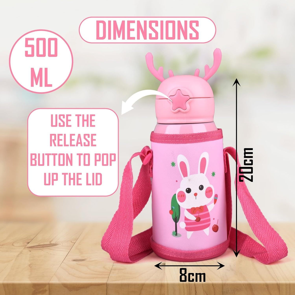 Rangwell Trinkflasche für Kinder