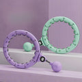 Blux Figurformender Fitness-Hula-Hoop Reifen – Gravitationsgewichtet, Verstellbare Größe, max. 110 cm