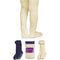 Creme und Blau - 0-3 Monate (2 Paar)